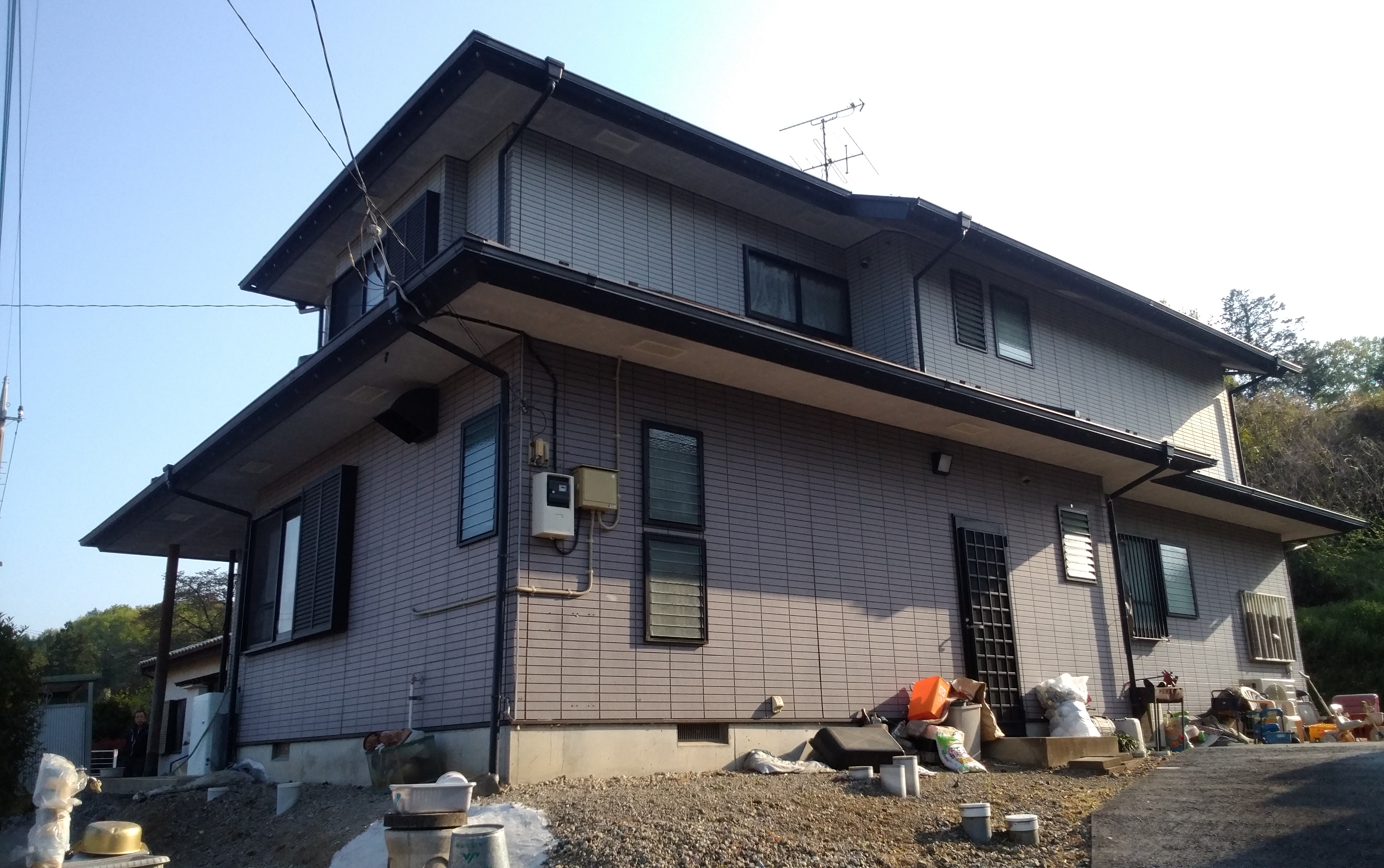 小川町　O様邸　外壁・屋根塗装工事